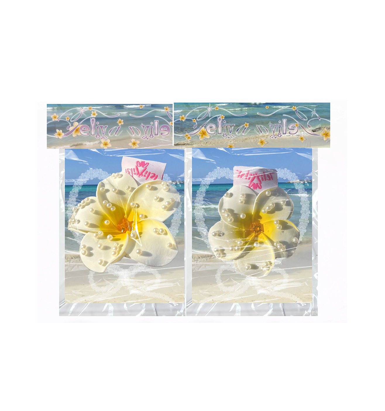Teliya Plumeria Queen Hair Clip