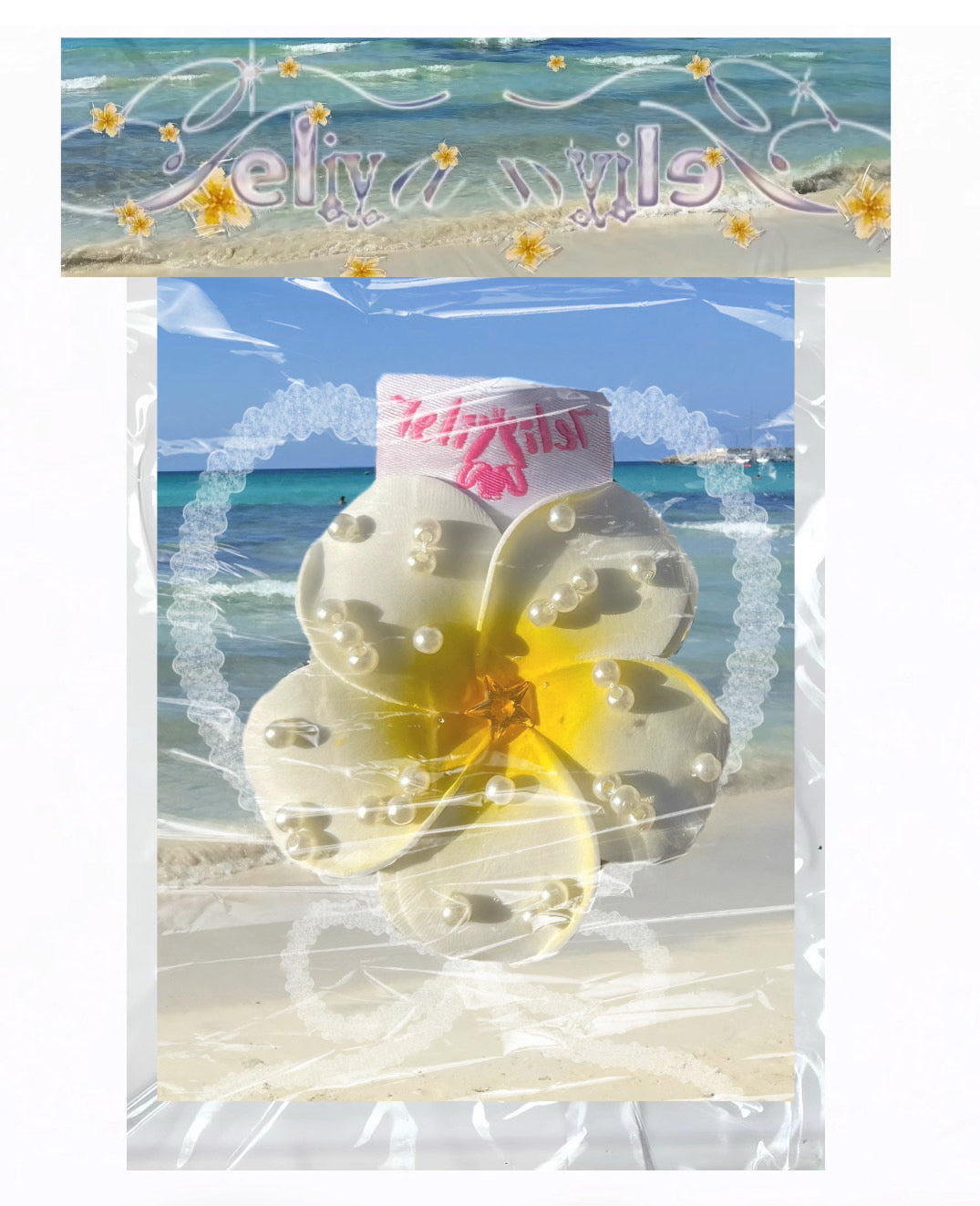 Teliya Plumeria Queen Hair Clip