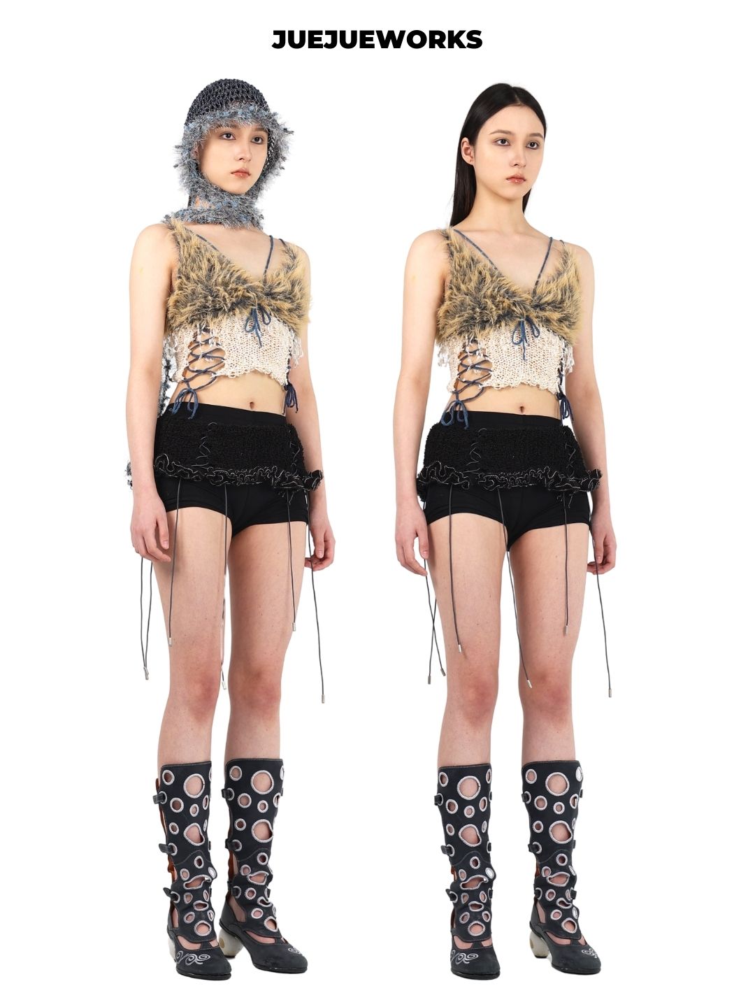 Blue Camel Fuzzy Knit Tank