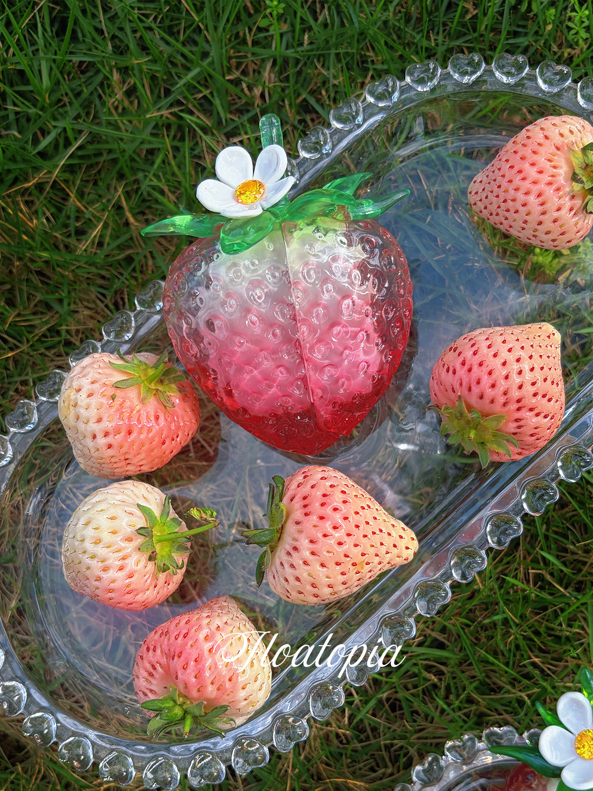 Hyper-Realistic 3D "Forbidden Strawberry" AirPods Pro Case – Hand-Painted Artisan Tech Accessory
