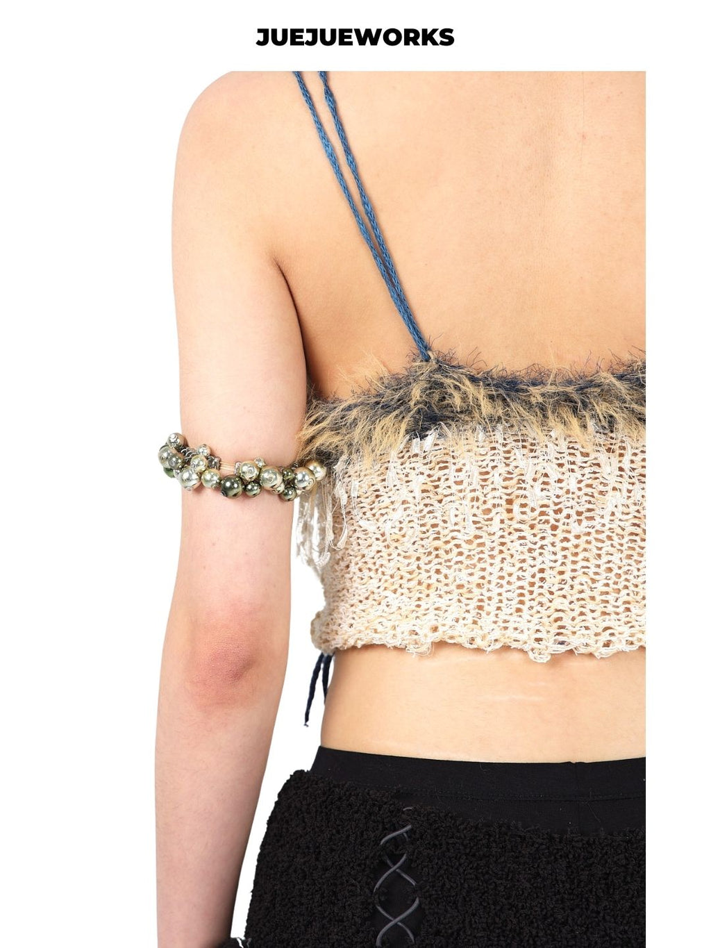 Blue Camel Fuzzy Knit Tank