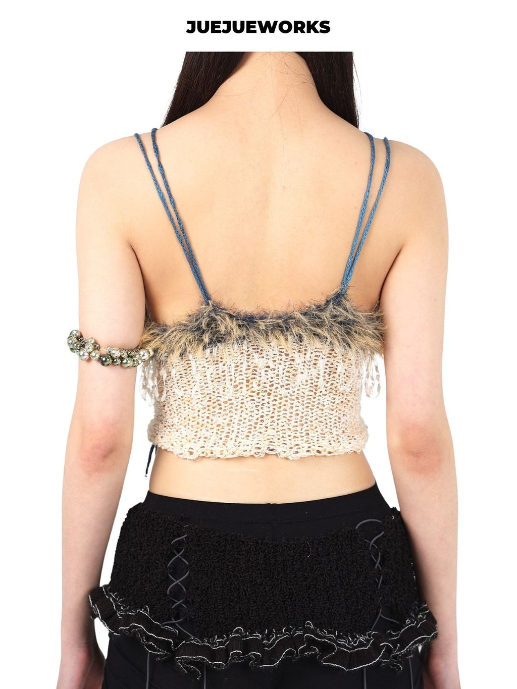 Blue Camel Fuzzy Knit Tank