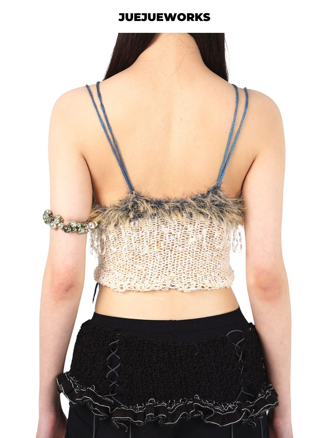 Blue Camel Fuzzy Knit Tank