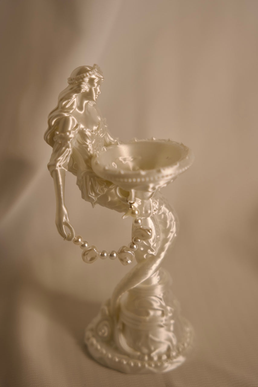 3D Print Vintage Mermaid Candle Holder & Crystal Aroma Sculpture