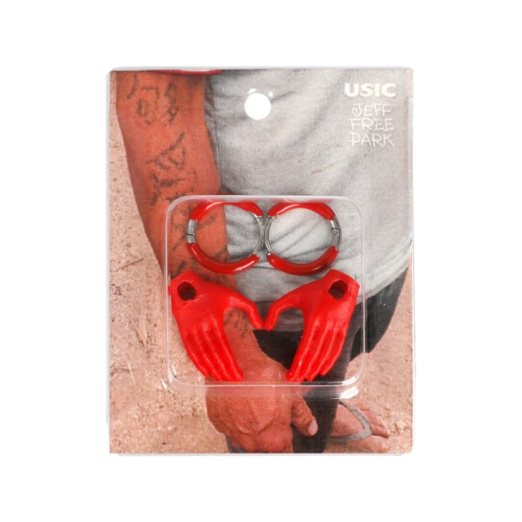 Hand Gesture Drop Earring – USIC × Jeff Free Park