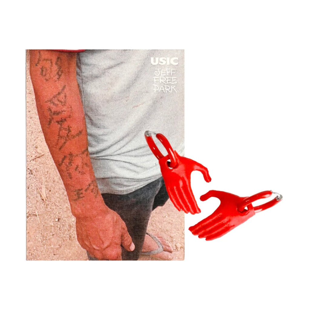 Hand Gesture Drop Earring – USIC × Jeff Free Park
