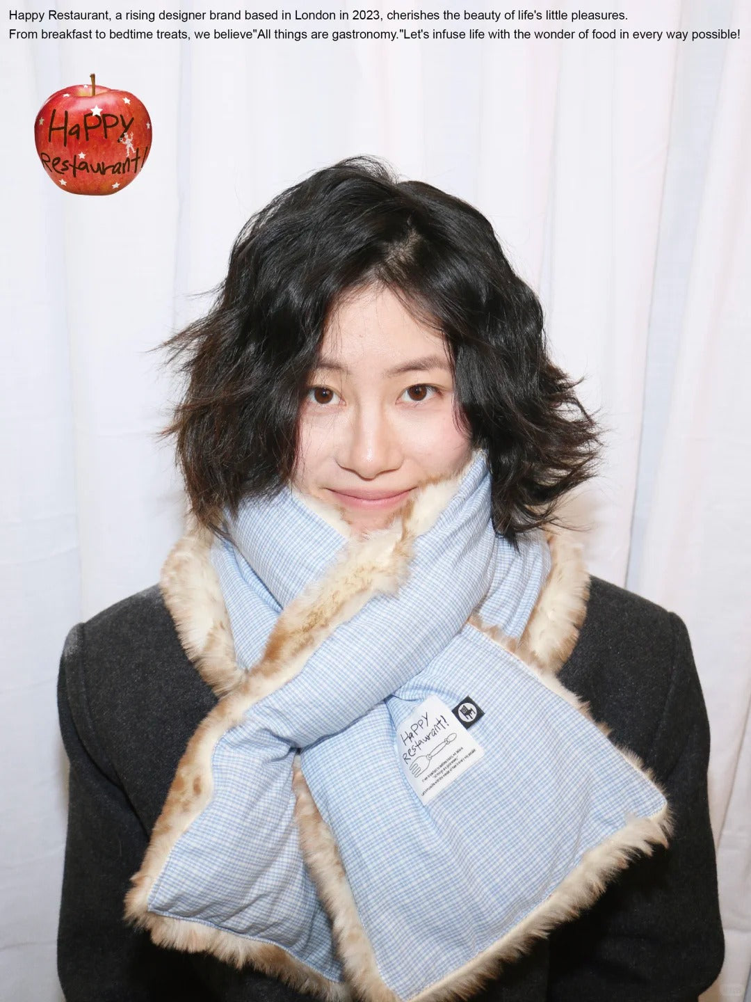 “A Little Deer” Faux Fur Hat & Scarf Set