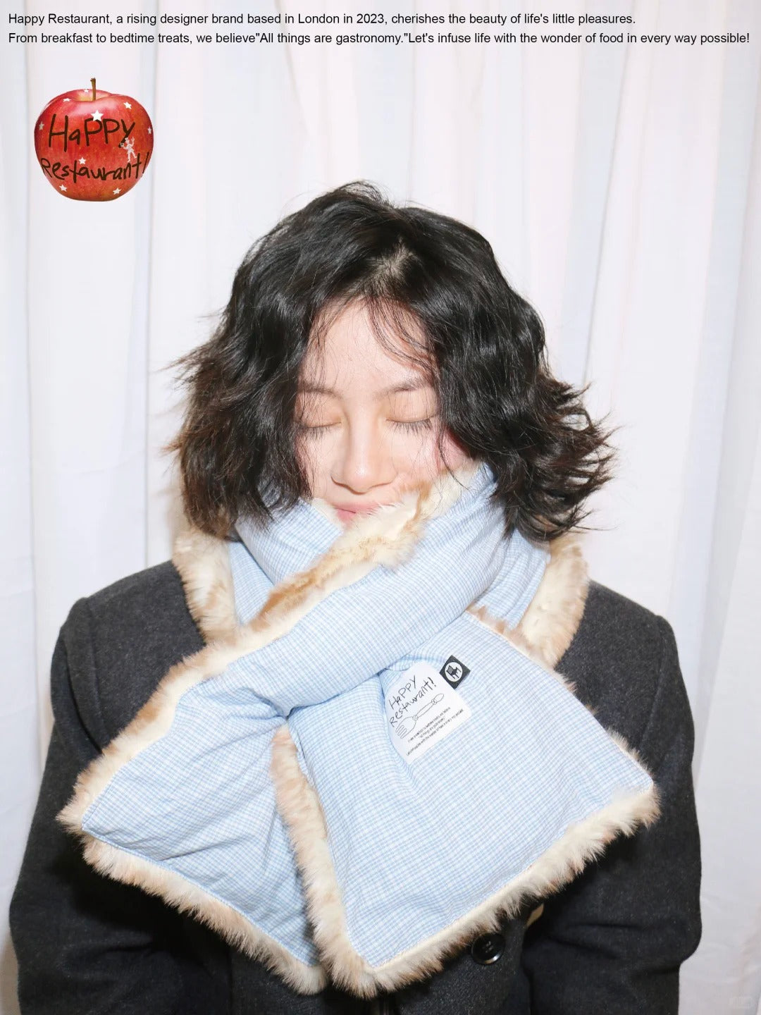 “A Little Deer” Faux Fur Hat & Scarf Set