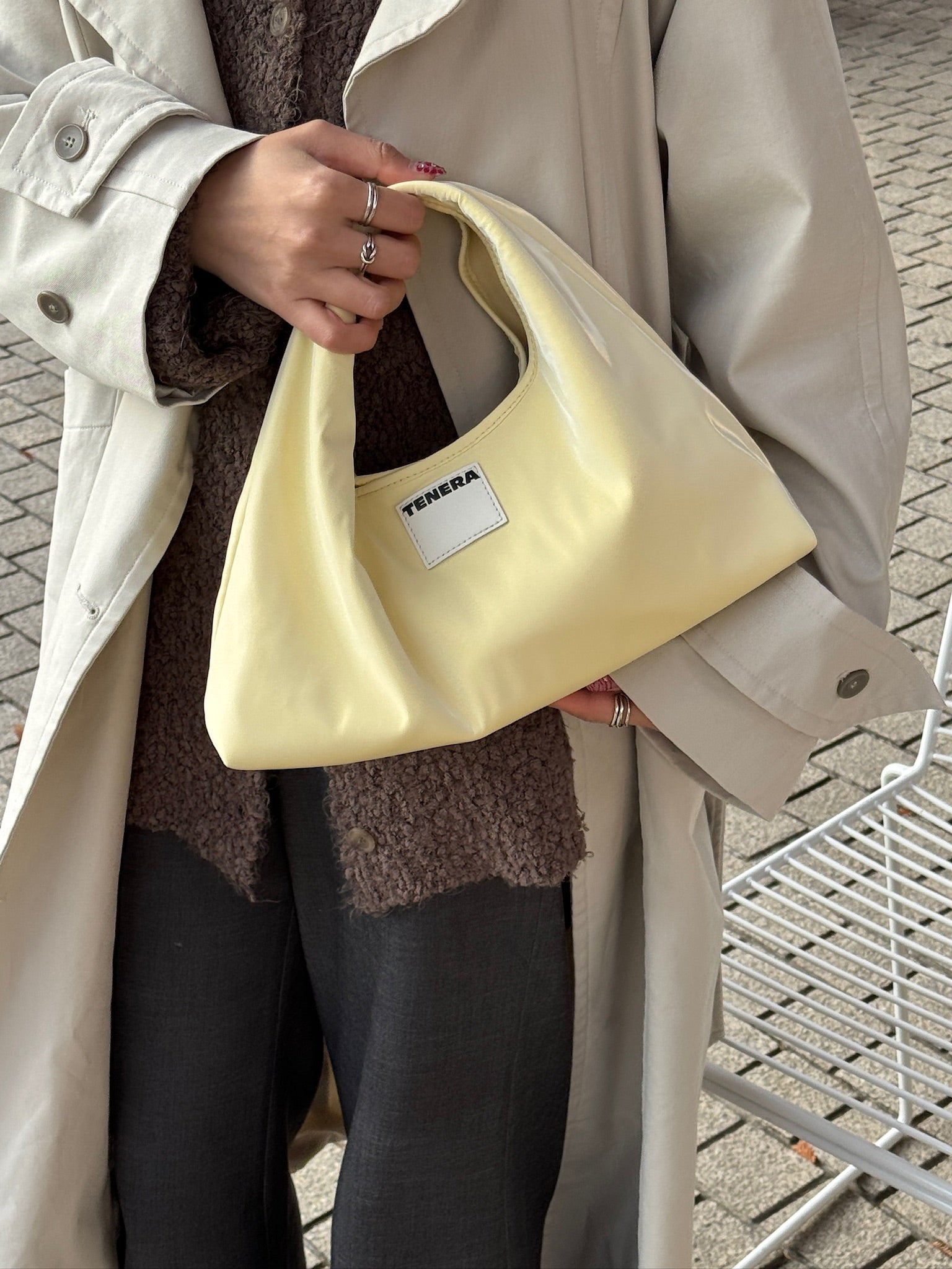 TENERA Noxtilia™ Bio-Based Vegan Leather HOBO Bag