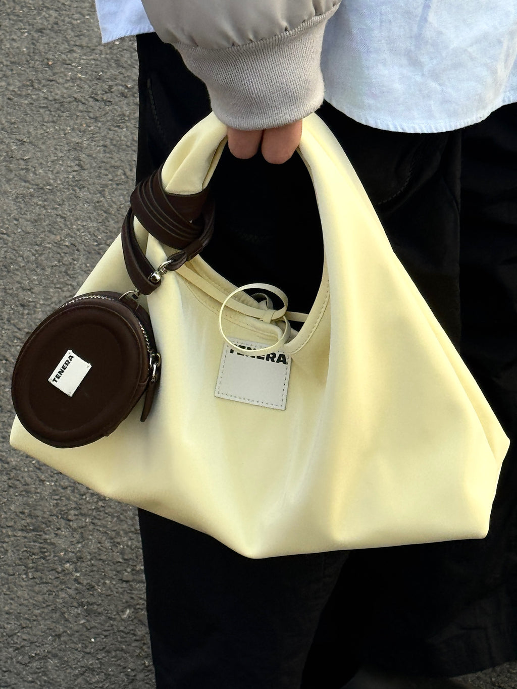 TENERA Noxtilia™ Bio-Based Vegan Leather HOBO Bag