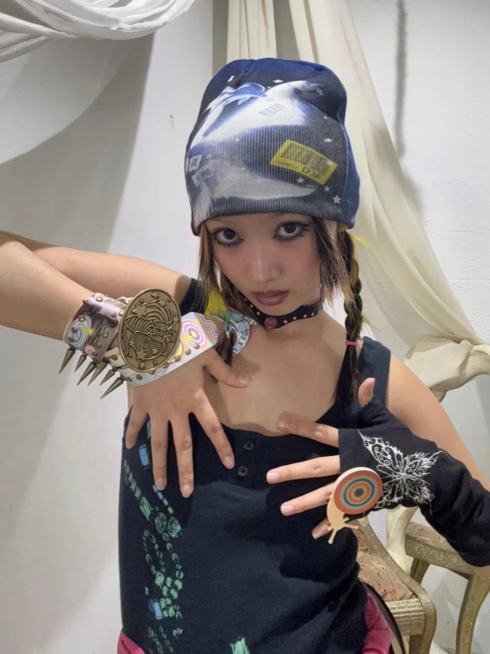 Stretch Knit Streetwear Beanie Hat