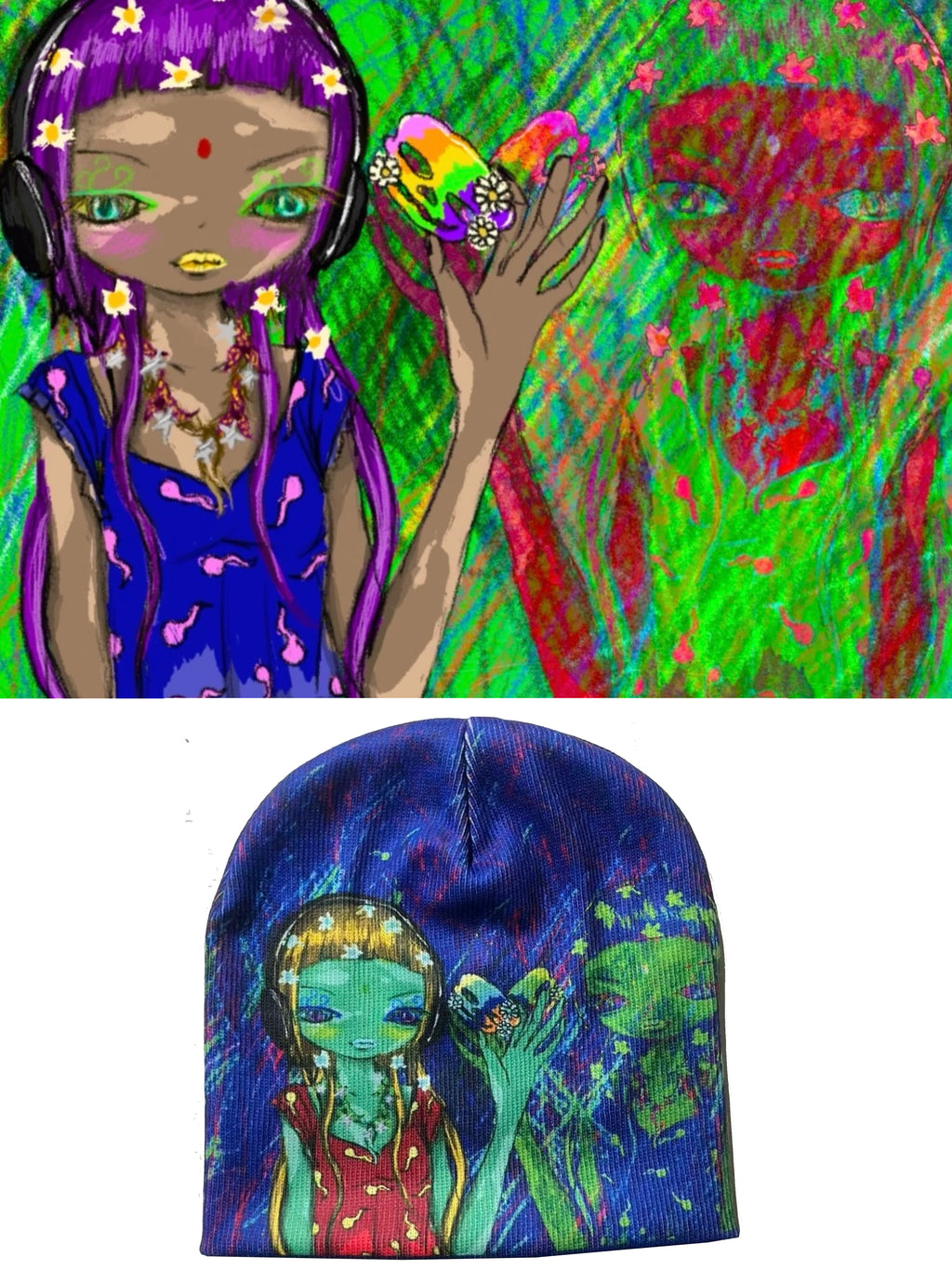 Stretch Knit Streetwear Beanie Hat