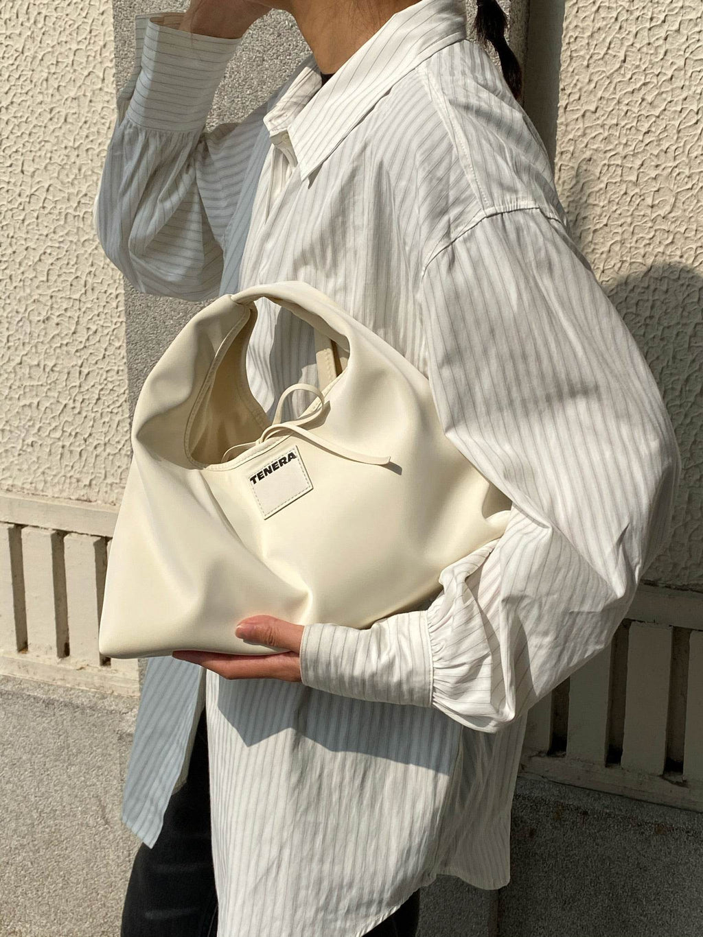 TENERA Noxtilia™ Bio-Based Vegan Leather HOBO Bag