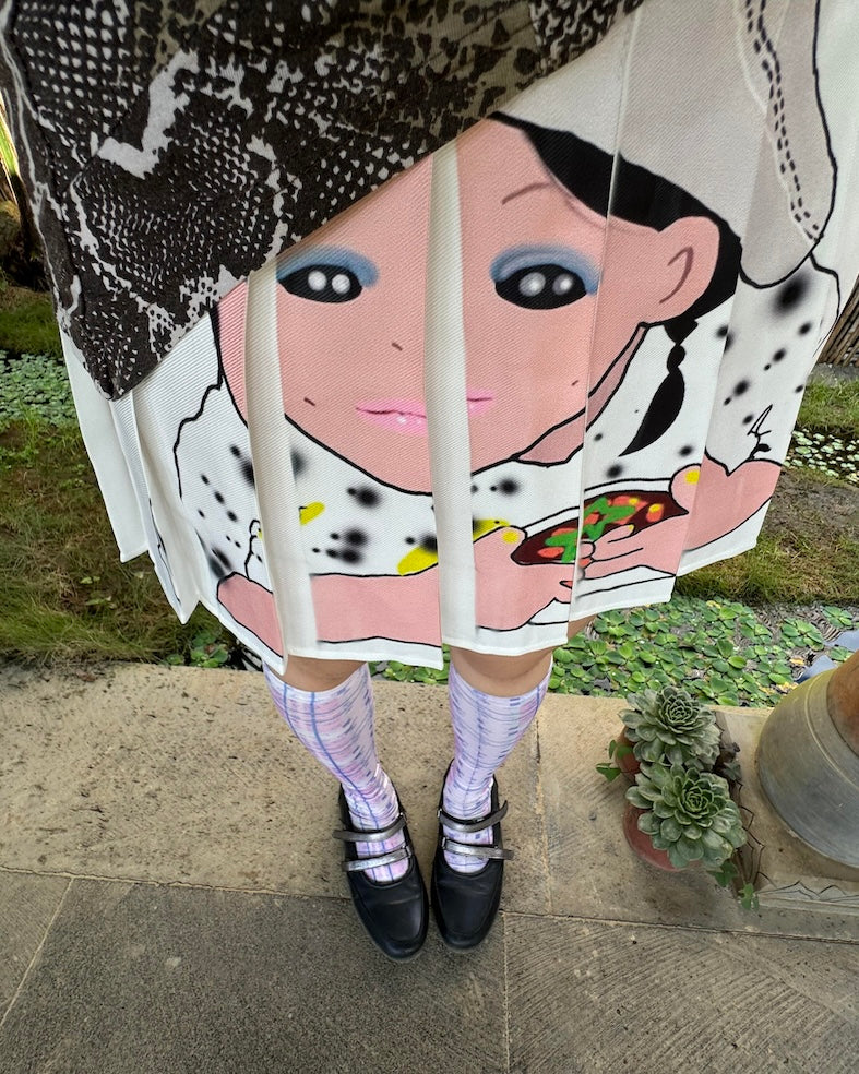 Y2K Girl Pleated Mini Skirt