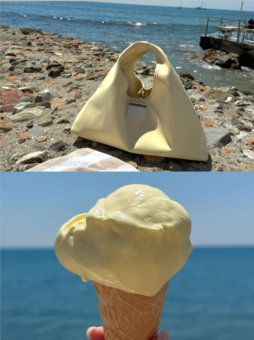 TENERA Noxtilia™ Bio-Based Vegan Leather HOBO Bag