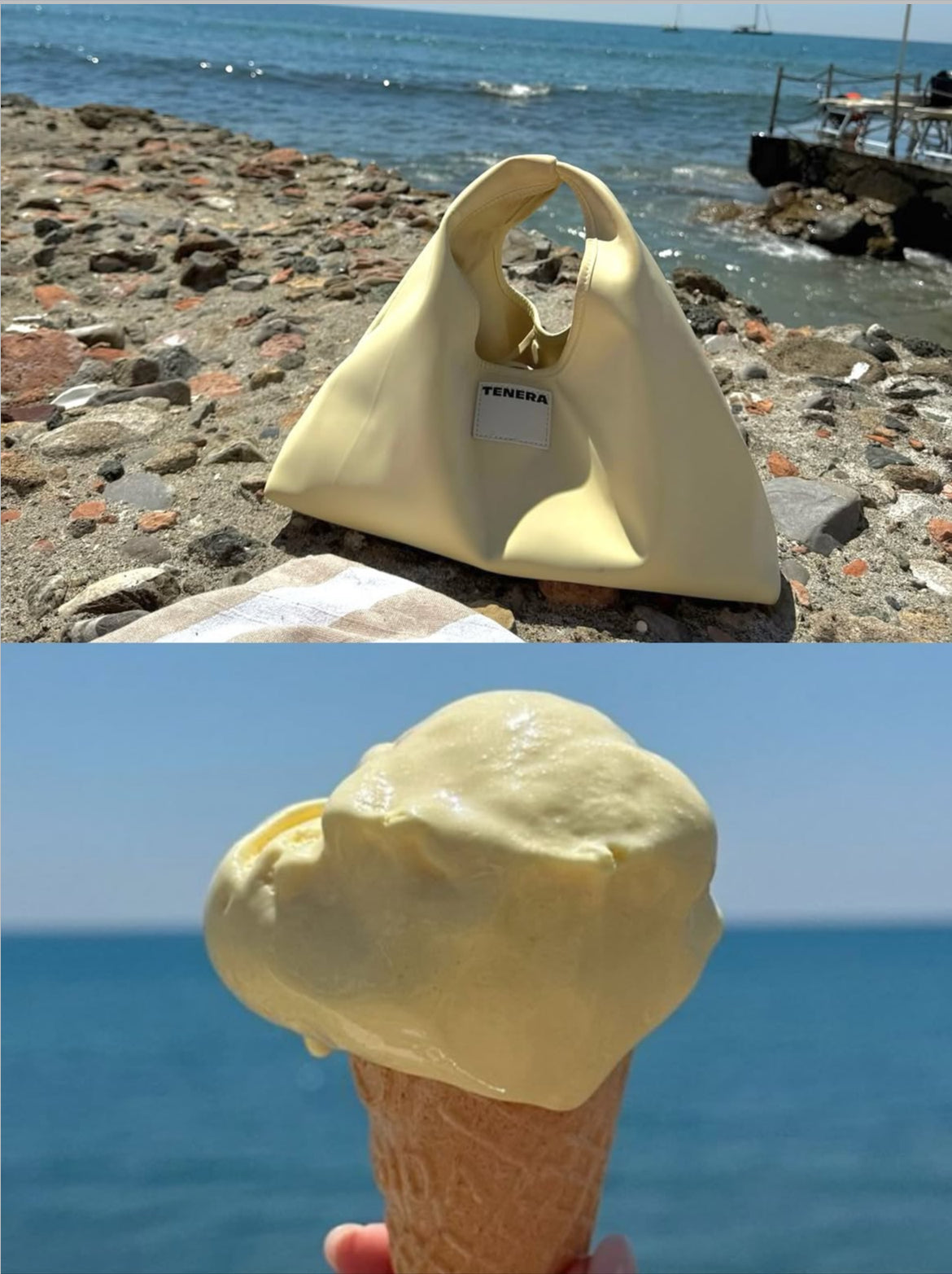 TENERA Noxtilia™ Bio-Based Vegan Leather HOBO Bag