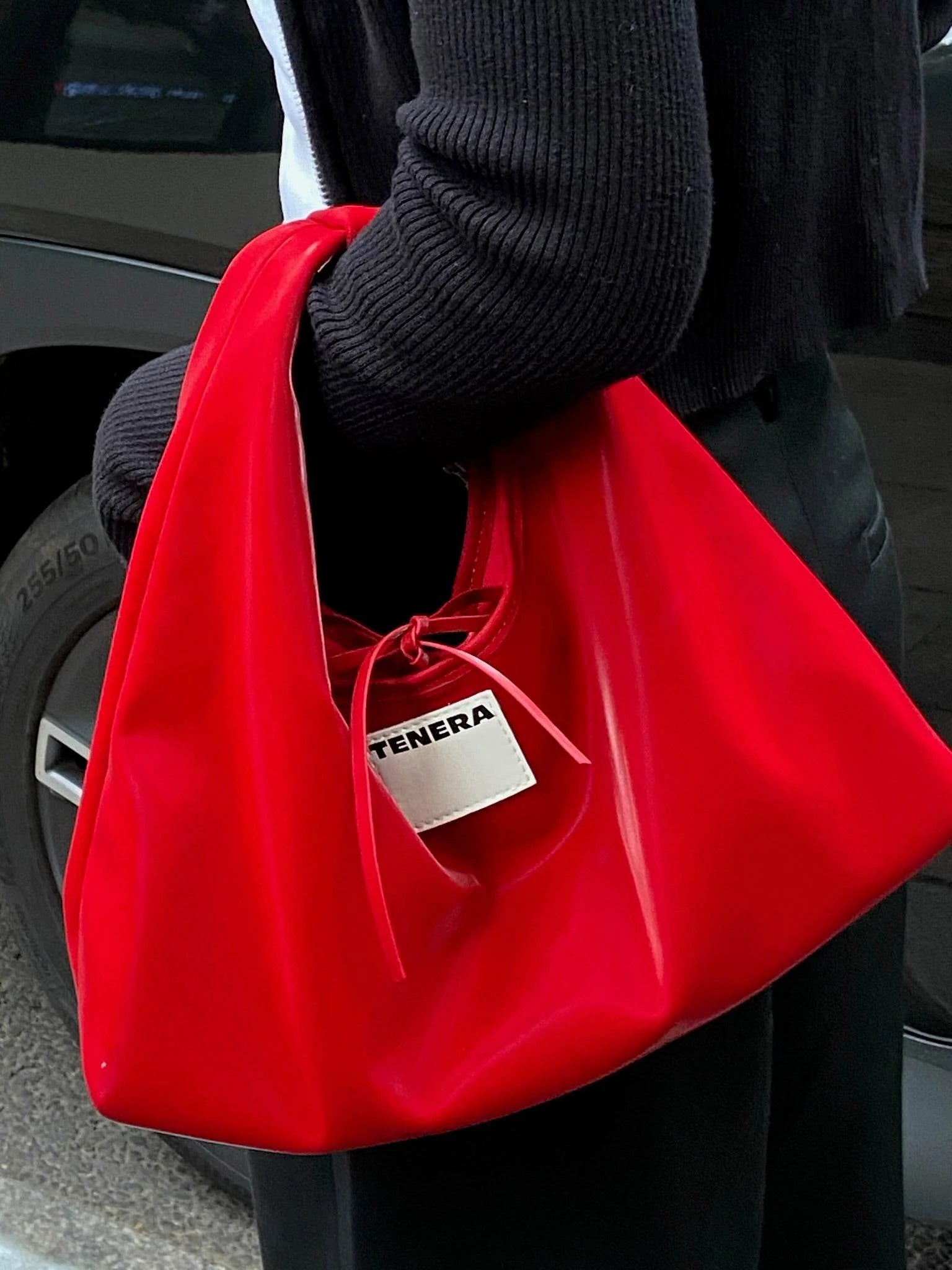 TENERA Noxtilia™ Bio-Based Vegan Leather HOBO Bag