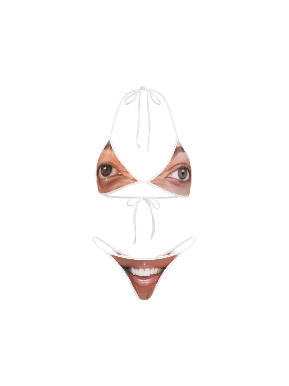 Portrait Face Bikini
