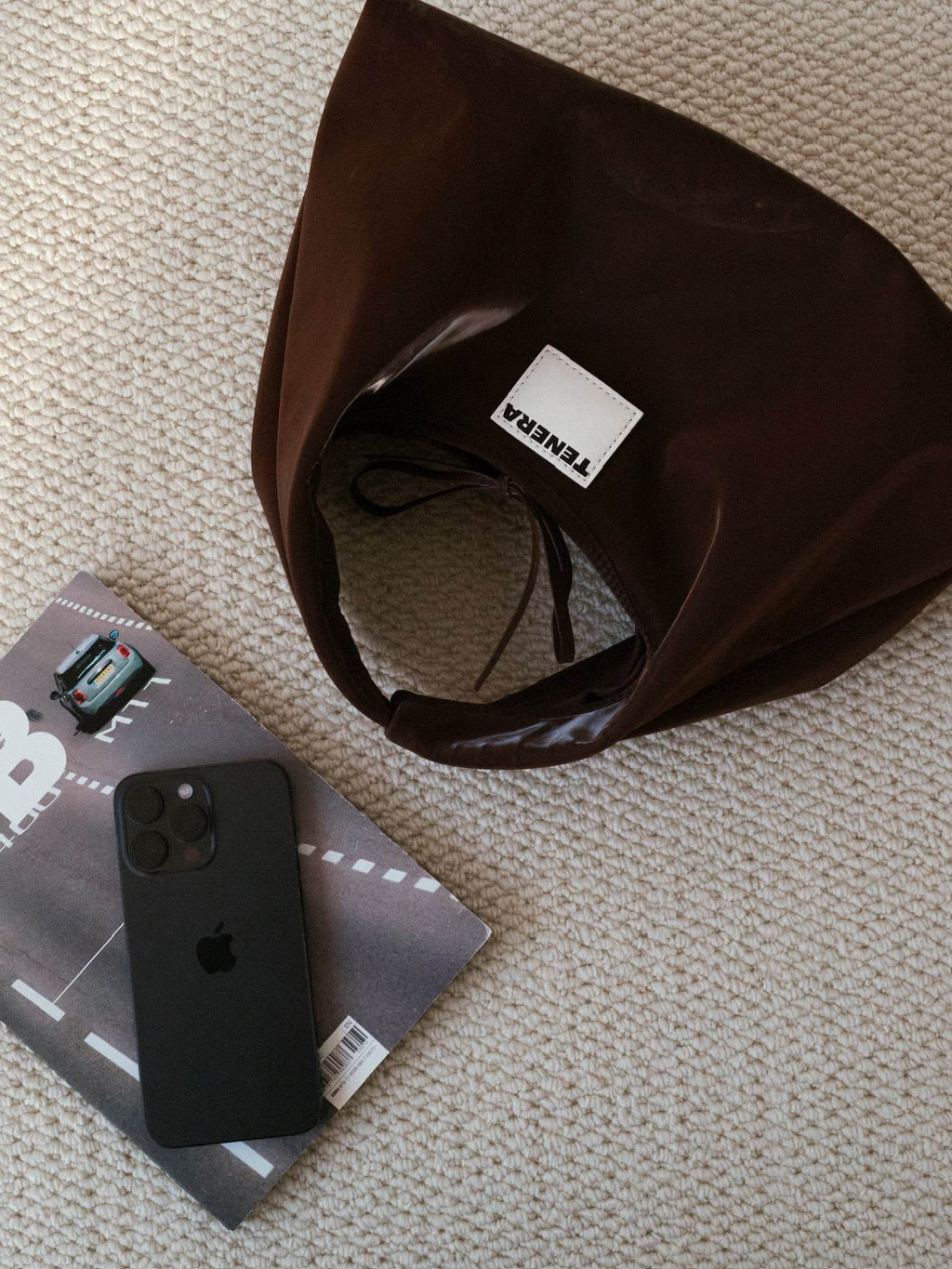 TENERA Noxtilia™ Bio-Based Vegan Leather HOBO Bag