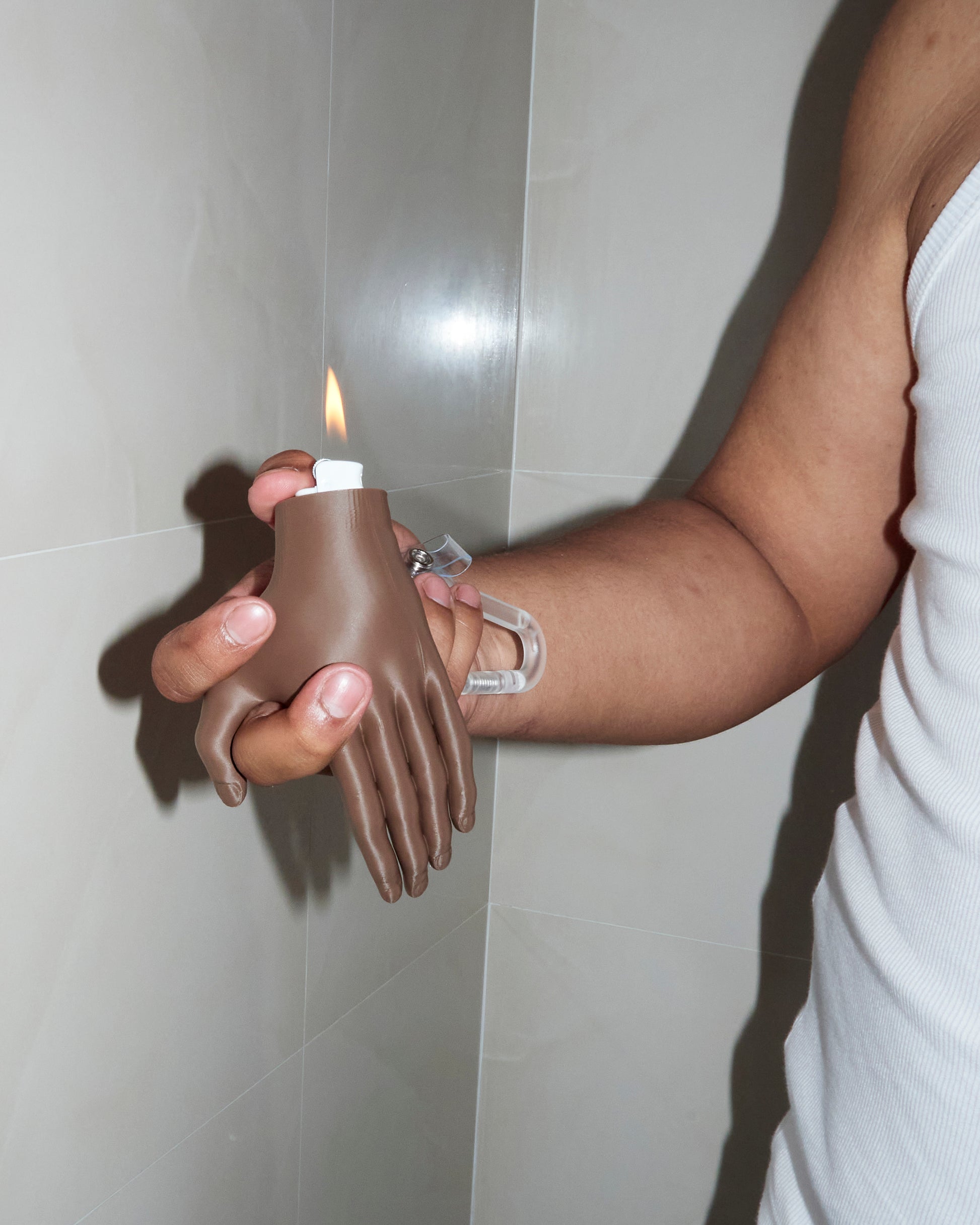 USIC x Jeff Free Park Heart Hands Lighter Keychain (2 Colors)