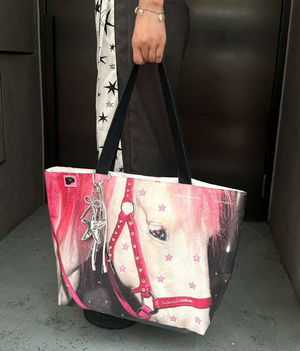 Y2K Millennium Pony Girl Tote Bag