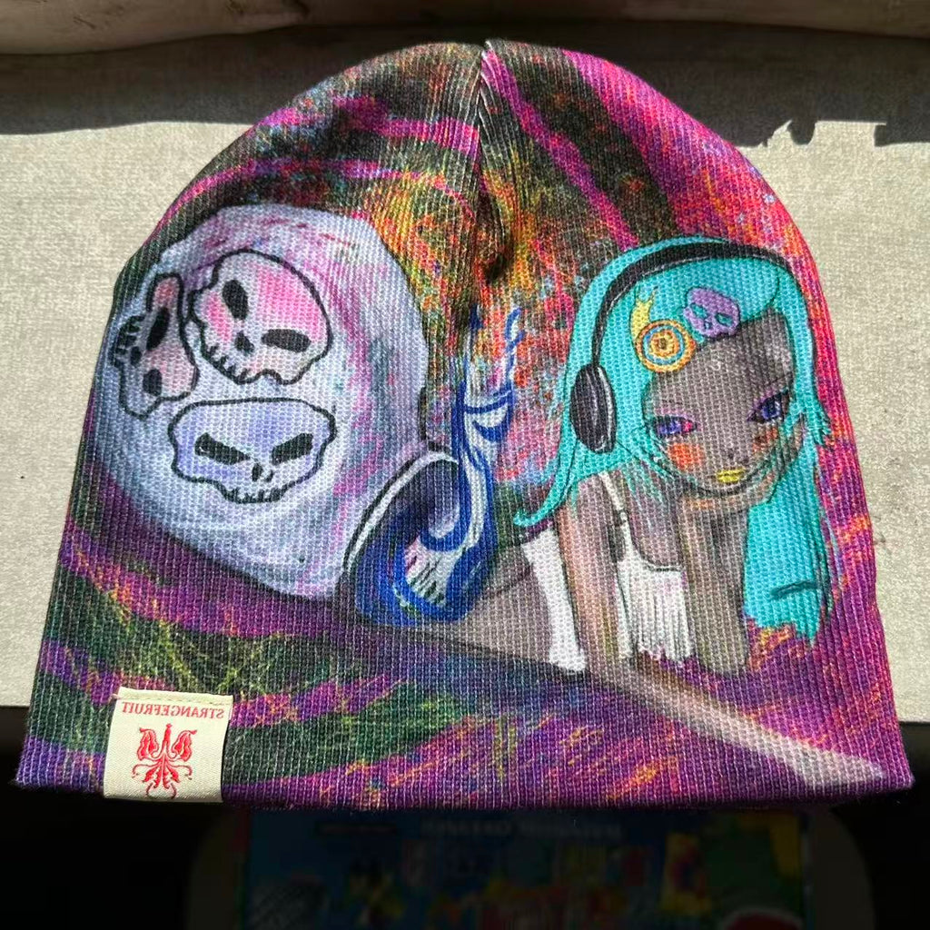 Stretch Knit Streetwear Beanie Hat