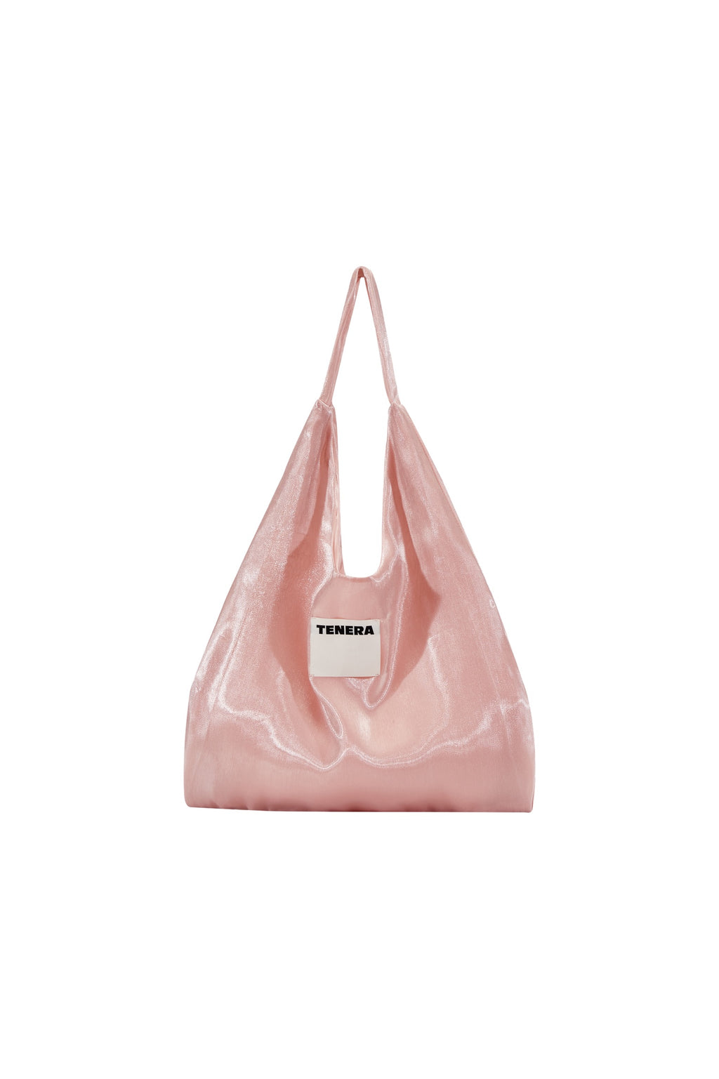 TENERA Plant-Based Satin Ballerina Shoulder Tote Bag