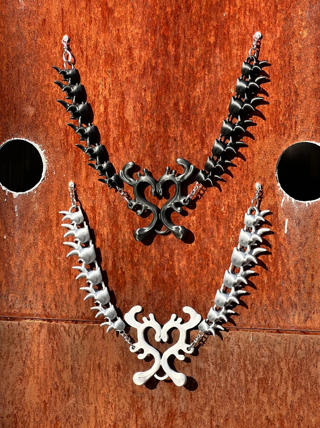 Thorned Heart 3D Printed Gothic Choker
