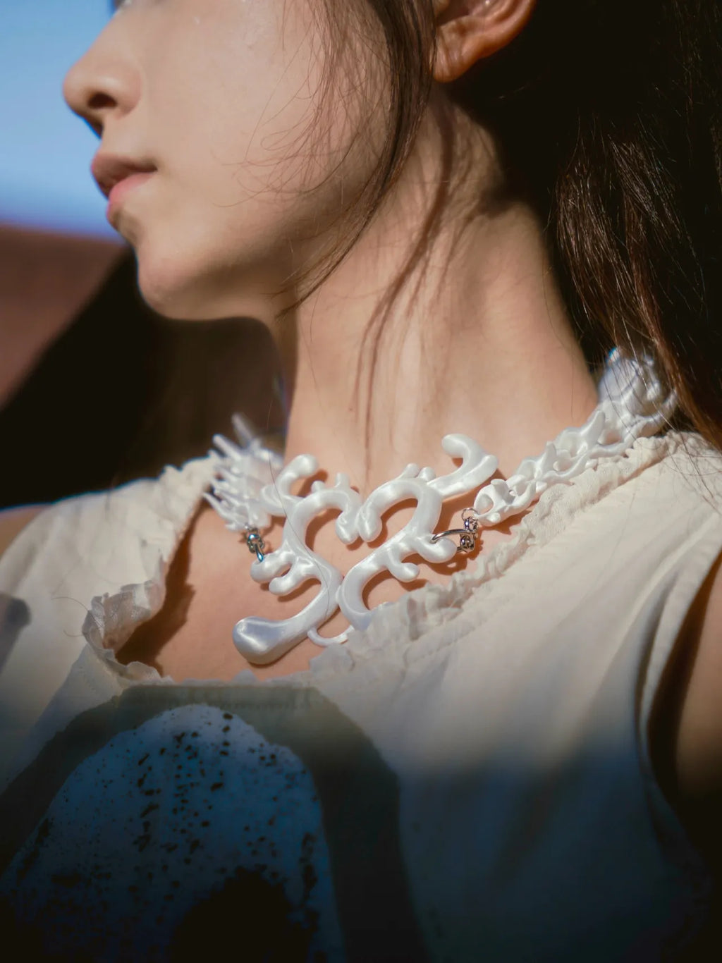 Thorned Heart 3D Printed Gothic Choker