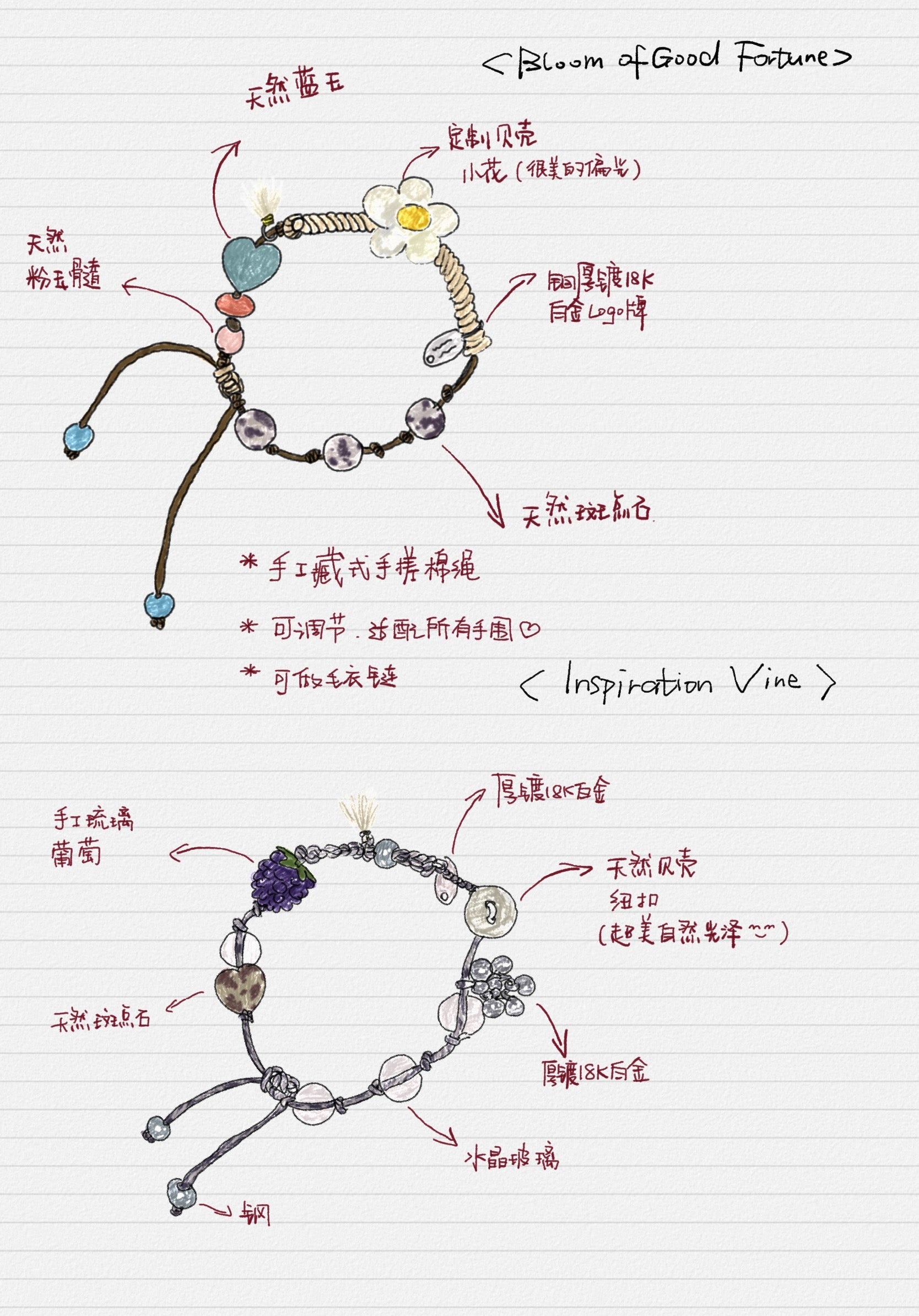 “Inspiration Vine” Tibetan Handwoven Bracelet