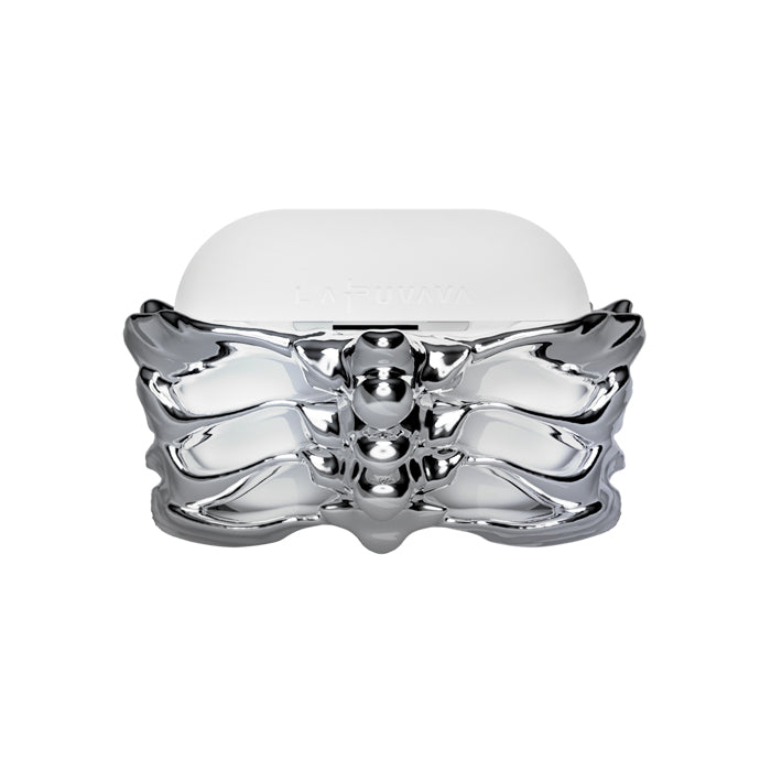 “SKELETON” Electroplated Silver Edition AirPods Case