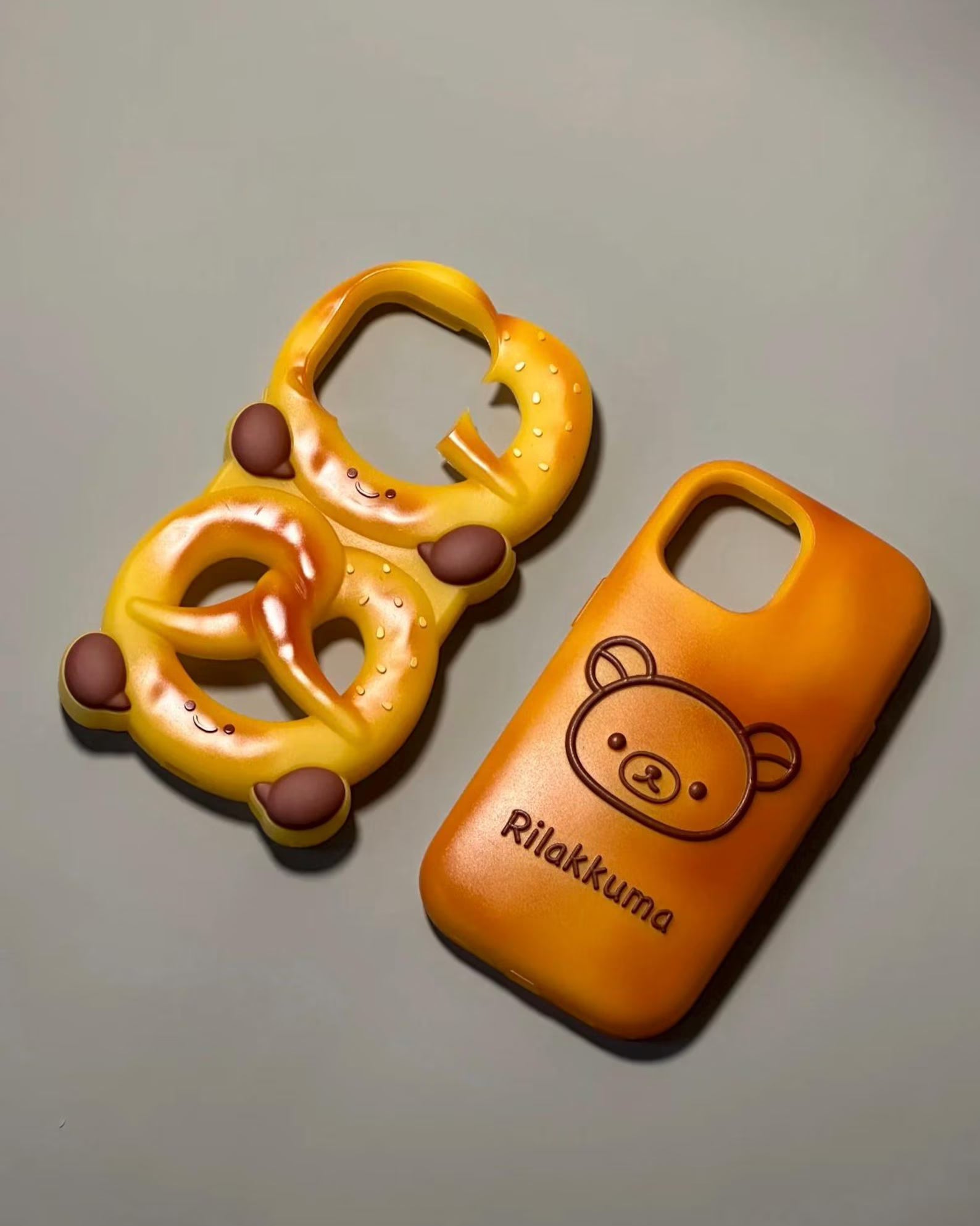Cute bear bread toast iphone cover