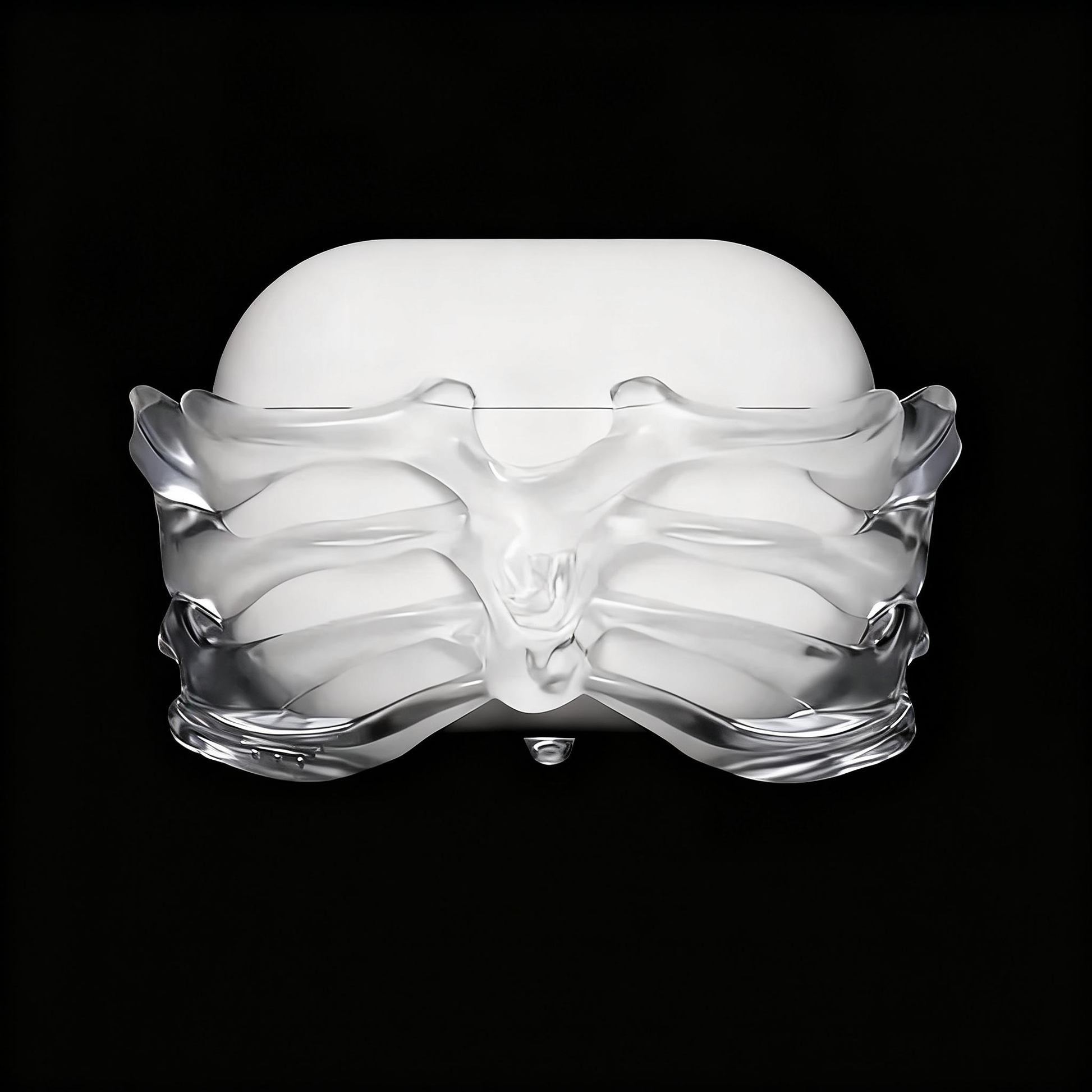 “SKELETON” Transparent Bone Edition AirPods Case