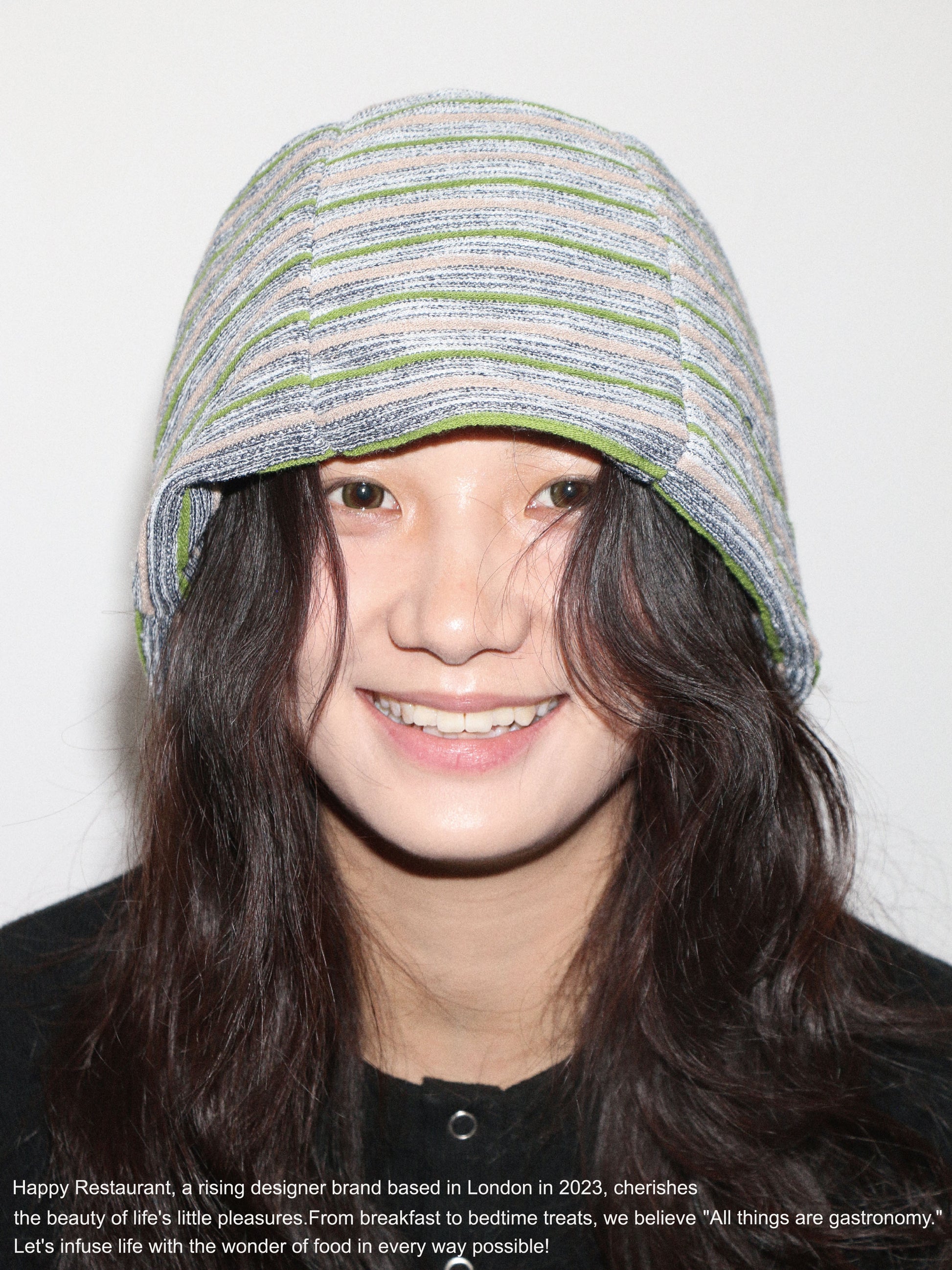 “Autumn Cake Hat” Textured Unisex Retro Beanie