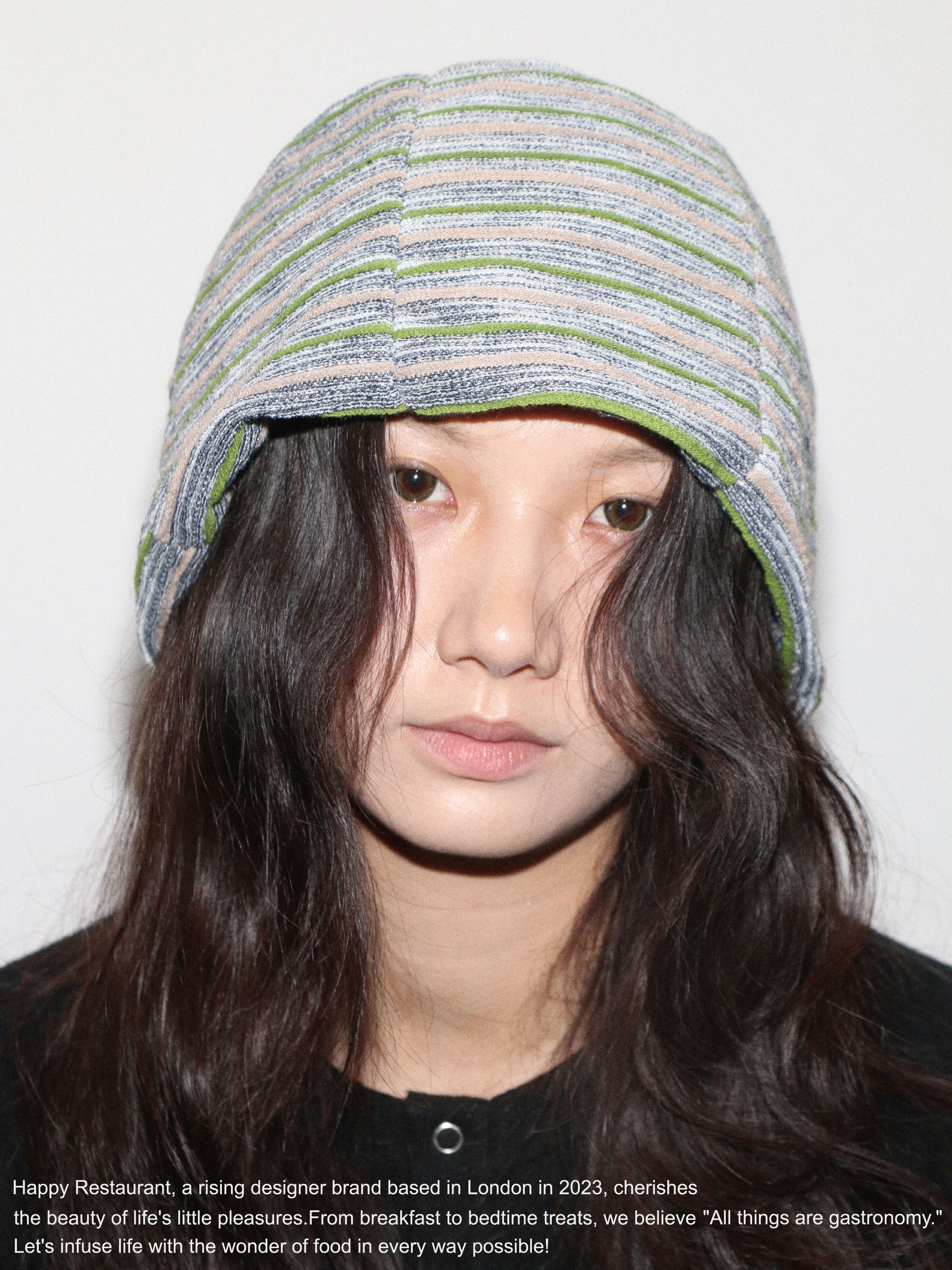 “Autumn Cake Hat” Textured Unisex Retro Beanie