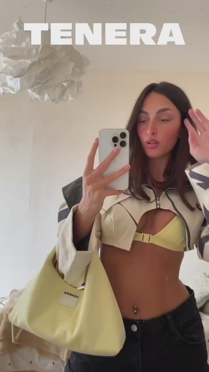 TENERA Noxtilia™ Bio-Based Vegan Leather HOBO Bag