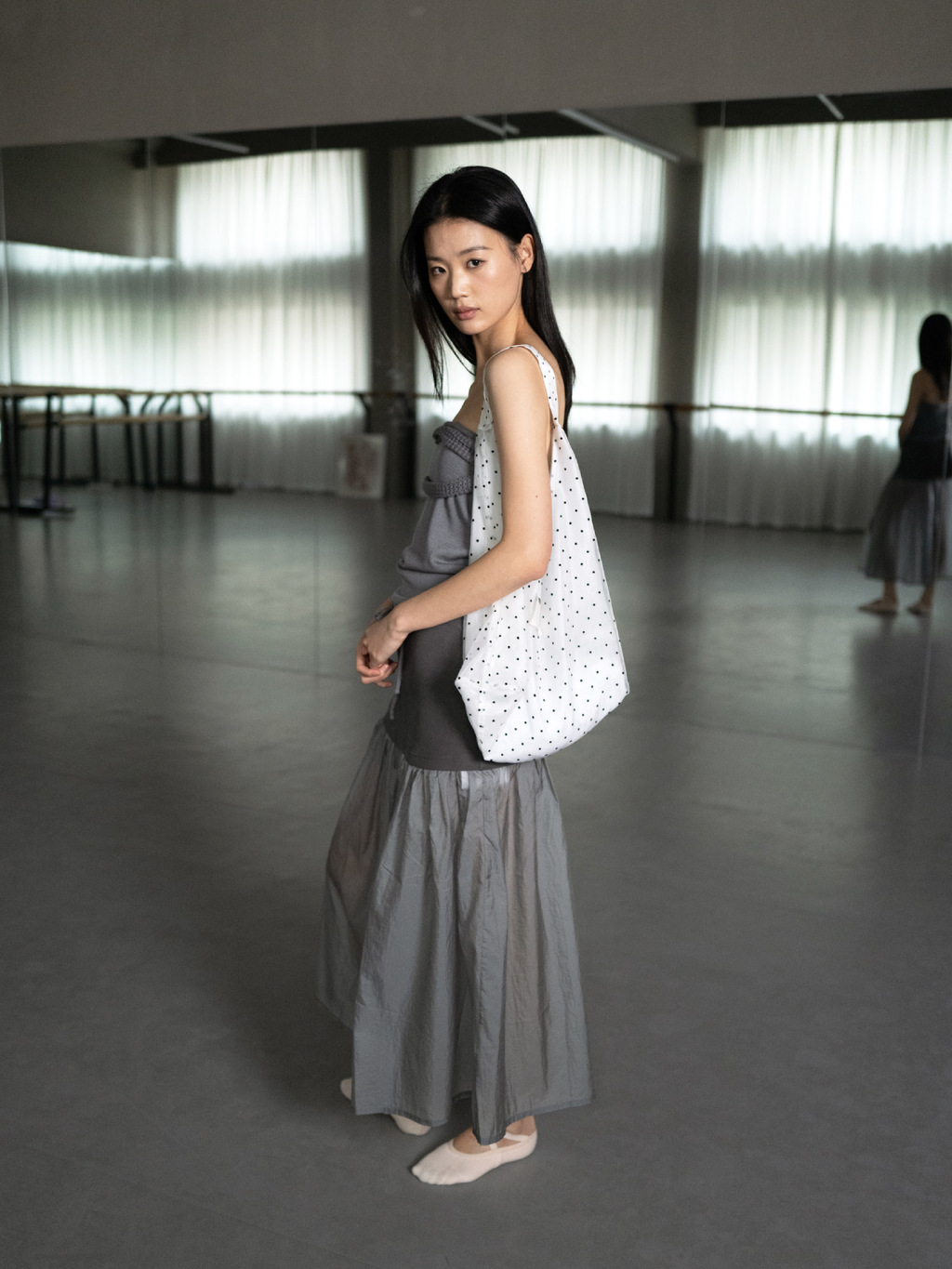Ballerina Polka Dot Shoulder Bag - Polka Dot product image 4