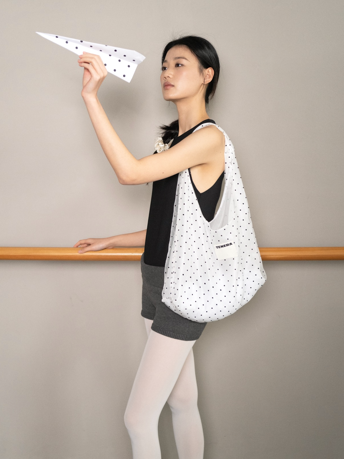 Ballerina Polka Dot Shoulder Bag - Polka Dot product image 2